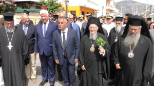 Ο Πατριάρχης Βαρθολομαίος στην Ιθάκη (φωτό - βίντεο)