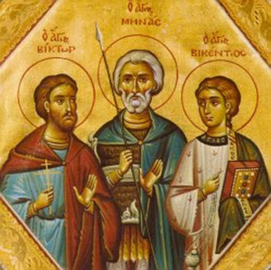 Πρόγραμμα Ιεράς Πανηγύρεως Ι. Ν. Αγίων Μηνά, Βίκτωρος και Βικεντίου Λευκάδος
