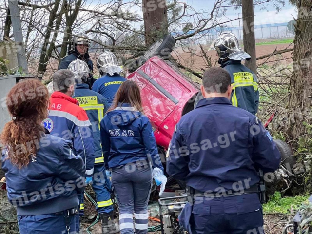 Νέο σοκ στη Λάρισα: Νεκρός 29χρονος σε τροχαίο – Εξέπνευσε πριν πολλές ώρες, αλλά κανείς δεν είχε δει το αυτοκίνητο - ΦΩΤΟ