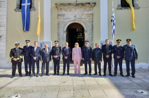Λευκάδα: Η Ελληνική Αστυνομία τίμησε τον προστάτη της Άγιο Αρτέμιο