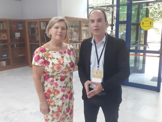 Συνάντηση Λάμπρου Δημητρογιάννη με την Αν. Υπ. Υγείας Μίνα Γκάγκα