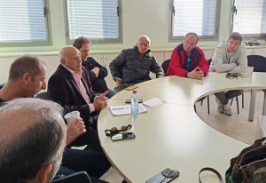 Συνάντηση Βεργίνη με επαγγελματίες στο «Κάθισμα» - Ολιστικό σχέδιο ανάπλασης και αναβάθμισης της περιοχής