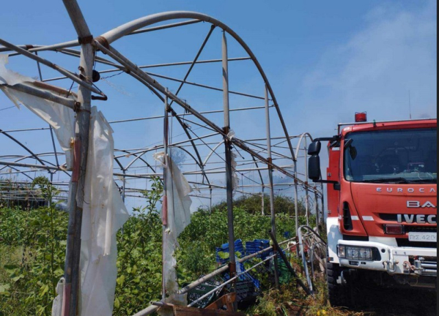 Οριοθετήθηκε η φωτιά στο Καλαμίτσι Πρέβεζας