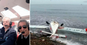 Καλοί φίλοι ο κυβερνήτης και ο συγκυβερνήτης του μονοκινητήριου που κατέπεσε στο Μάλεμε