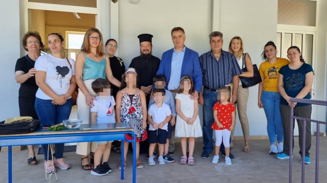 Λευκάδα: Στα σχολεία του Νυδριού και το Νηπιαγωγείο του Σύβρου ο Θ. Καββαδάς