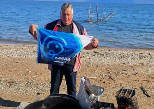 Οι αλιείς της Πρέβεζας συνεχίζουν τους καθαρισμούς των ακτών του Αμβρακικού Κόλπου
