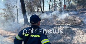 Αρχαία Ολυμπία: Σε εξέλιξη μεγάλη πυρκαγιά στην Ηράκλεια