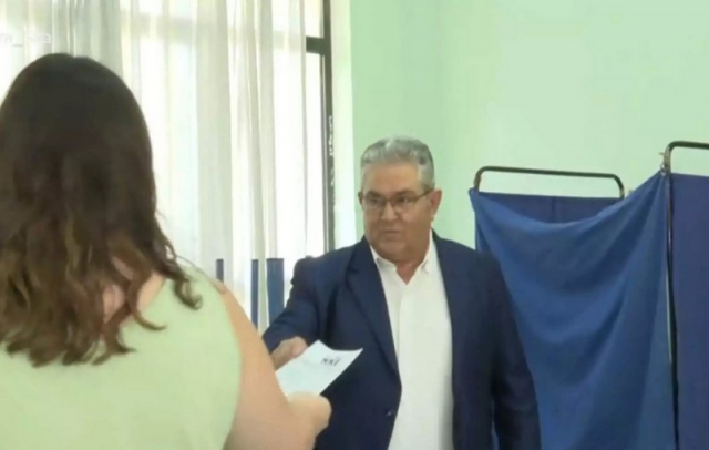 Κουτσούμπας: Επεισοδιακή η ψηφοφορία, δεν του έδωσαν ψηφοδέλτιο του ΚΚΕ