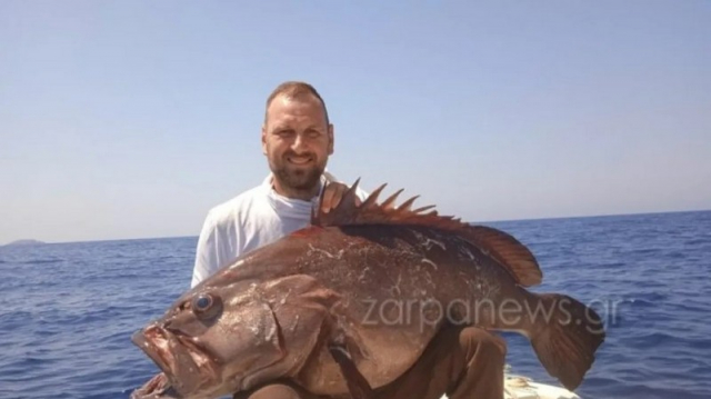 Χανιά: Ψάρι «θηρίο» 42 κιλών έβγαλαν δύο φίλοι