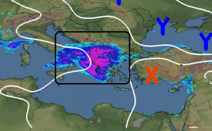 Ισχυρή κακοκαιρία προ των πυλών, προειδοποιεί ο Μαρουσάκης και δημοσιεύει χάρτες