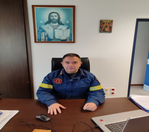 Aποχαιρετισμός διοικητή ΔΙ.Π.Υ.Ν Λευκάδας Πύραρχου Τσίκα Κωνσταντίνου