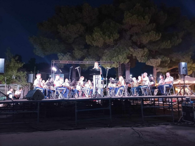 Συναυλία της Φιλαρμονικής Εταιρείας Λευκάδος στο Μεγανήσι