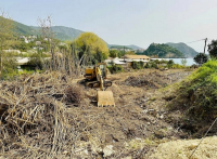Σε εξέλιξη το αντιπλημμυρικό έργο διαμόρφωσης του ρέματος Τούση στην Πάργα