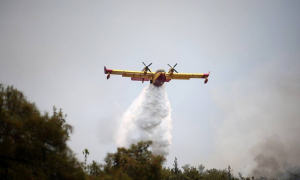 Ανεξέλεγκτη πυρκαγιά στην Αρκαδία – Ενισχύονται οι δυνάμεις