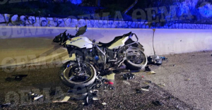 Τραγωδία με νεκρό 29χρονο αστυνομικό σε καταδίωξη - Δείτε την κατεστραμμένη μηχανή