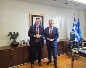 Για την τοπική ανάπτυξη της Λευκάδας συζήτησαν Καββαδάς - Κοντογεώργης