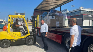 Νέα αποστολή ανθρωπιστικής βοήθειας από την Περιφέρεια στους πληγέντες της Θεσσαλίας