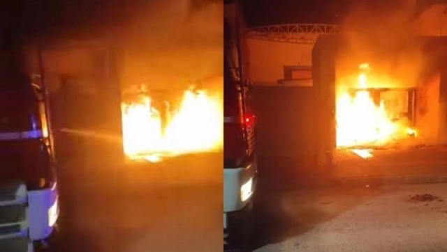 Στις φλόγες το ΕΠΑΛ Λαυρίου: Άγνωστοι προσπάθησαν να πυρπολήσουν το σχολείο