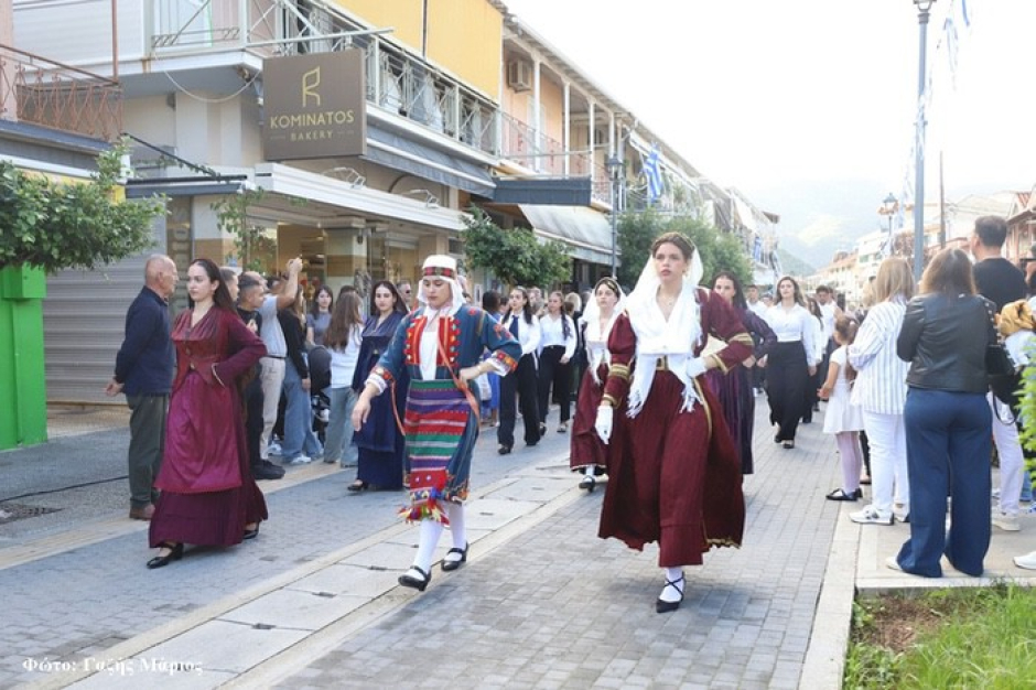 Το Νυδρί γιόρτασε την εθνική επέτειο του "ΟΧΙ"