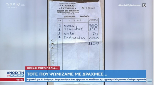 Ταξίδι στον χρόνο! Τι ψωνίζαμε το 1978 με 1.150 δρχ δηλαδή κάτω από 3,5 ευρώ