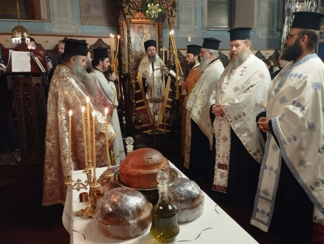 Ο Εσπερινός του Αγίου Σπυρίδωνος στην Βόνιτσα