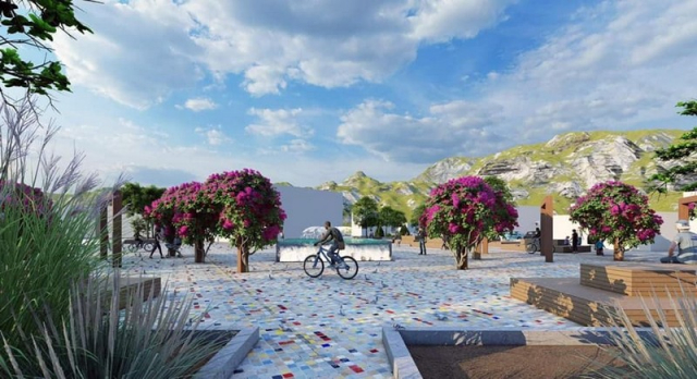 Νέα καλαίσθητη πλατεία αποκτά ο Άγιος Νικόλαος Βόνιτσας