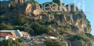 Κρήτη: Βράχος καταπλάκωσε ενοικιαζόμενα δωμάτια - Σκοτώθηκε μητέρα, σώθηκαν πατέρας και παιδί