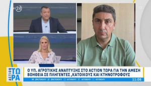 Αυγενάκης: Κάποιοι παίζουν παιχνίδια αισχροκέρδειας στην πλάτη των καταναλωτών