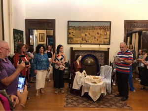 Το καρσάνικο κέντημα από τη Λευκάδα στο Μουσείο «Αγγελική Χατζημιχάλη»