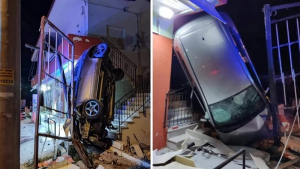 Απίστευτο τροχαίο στην Αρτέμιδα