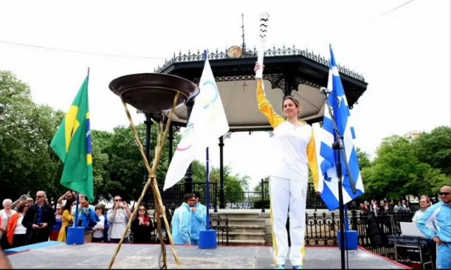 Η Ολυμπιακή Φλόγα στην Κέρκυρα την Τετάρτη 24 Απριλίου