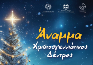 Την Πέμπτη το άναμμα του χριστουγεννιάτικου δέντρου στον Δήμο Πρέβεζας