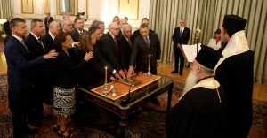 Εκλογές 2023: Ορκίστηκε η υπηρεσιακή κυβέρνηση (φωτό)