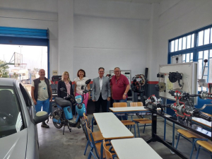 Eπίσκεψη του Περιφ/κού Διευθυντή Εκπαίδευσης στο Εσπερινό ΕΠΑΛ Λευκάδας