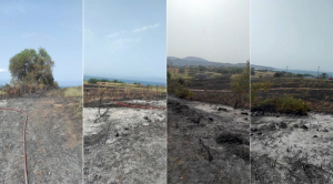 Οριοθετήθηκε η πυρκαγιά στα Παλιάμπελα Βόνιτσας