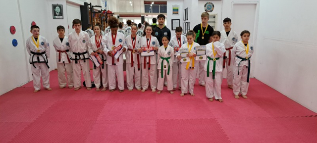 Ακόμη μια επιτυχία για τον ΑΓΑ Εύαθλο με την κατάκτηση μεταλλίων σε πρωτάθλημα kickboxing