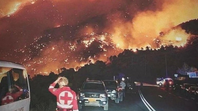 Εικόνες «Αποκάλυψης» στο Ρέθυμνο - Βιβλική καταστροφή μέσα στη νύχτα