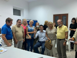 Τα χωριά της ορεινής Λευκάδας επισκέφτηκε ο Χαράλαμπος Καλός