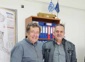 Συνάντηση εργασίας του Εντεταλμένου Συμβούλου Υγείας και Παιδείας της Π.ΙΝ με τον Δ/ντή Β/θμιας Εκπαίδευσης Κέρκυρας