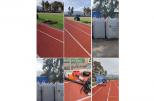 Ολοκληρώθηκε η συντήρηση του συνθετικού χλοοτάπητα των γηπέδων Βόνιτσας και Πλαγιάς