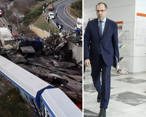 Τέμπη: Στα χέρια του Γιώργου Γεραπετρίτη το πόρισμα της Επιτροπής Εμπειρογνωμόνων για το δυστύχημα