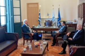 Με τον Γενικό Γραμματέα Τουριστικής Πολιτικής, Μ. Φλουρή συναντήθηκε ο Γ. Τρεπεκλής