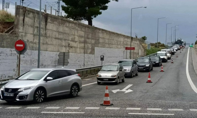 Αθηνών - Κορίνθου: Μεθαύριο θα αποκατασταθεί μερικώς το σημείο στην Κακιά Σκάλα