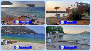 Τοποθετήθηκαν SEATRAC σε τέσσερις παραλίες σε Λευκάδα και Μεγανήσι