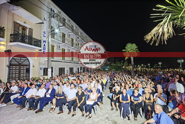 Πλημμύρισε η παραλία της Βόνιτσας στην &quot;πρώτη&quot; του Γ. Αποστολάκη (φωτορεπορτάζ)