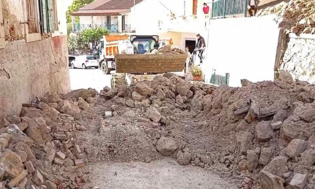 Κέρκυρα: Εικόνες Αποκάλυψης στους Καρουσάδες μετά το πέρασμα της κακοκαιρίας