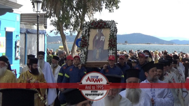 Πρέβεζα: Πλήθος πιστών στη γιορτή του Αγίου Χαραλάμπους (βίντεο)