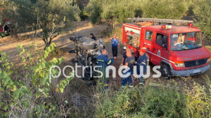 Ζαχάρω: Όχημα εξετράπη της πορείας του και κατέληξε σε ελαιώνα – Τραυματίστηκε η οδηγός