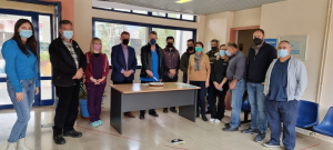 Ευχές Καββαδά στο Κ.Υ. Βασιλικής και στο Α.T. Απολλωνίων