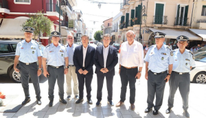 Επίσκεψη του Υπουργού Προστασίας του Πολίτη, Μ. Χρυσοχοΐδη στη Ζάκυνθο